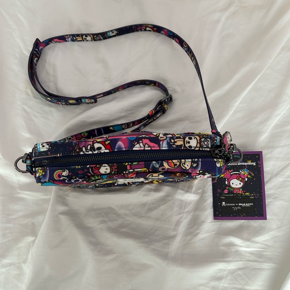 Tokidoki for Hello Kitty by Jujube Roller Disco Dreaming Crossbody Bag - Picture 8 of 16